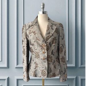 ARMANI COLLEZIONI BROCADE JACKET SIZE 10
